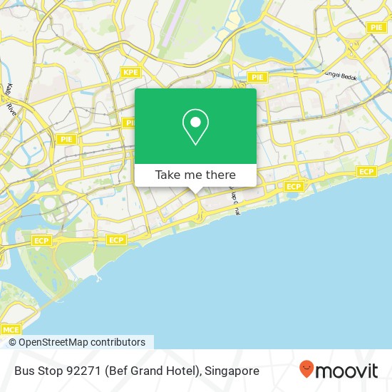 Bus Stop 92271 (Bef Grand Hotel) map
