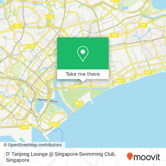 D' Tanjong Lounge @ Singapore Swimming Club map