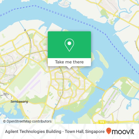 Agilent Technologies Building - Town Hall map