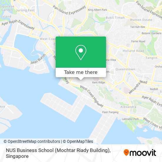 NUS Business School (Mochtar Riady Building) map