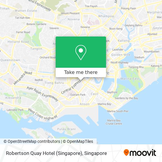 Robertson Quay Hotel (Singapore) map