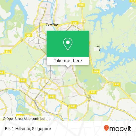 Blk 1 Hillvista map