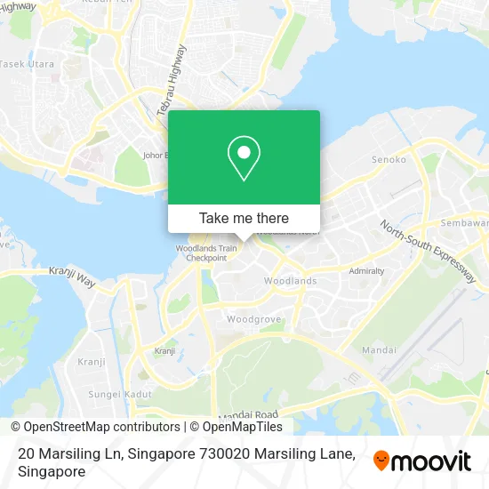 20 Marsiling Ln, Singapore 730020 Marsiling Lane map