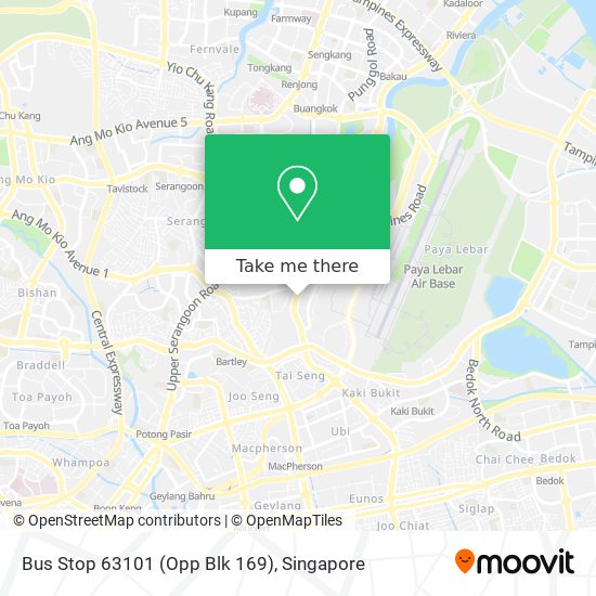 Bus Stop 63101 (Opp Blk 169) map