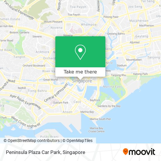 Peninsula Plaza Car Park map