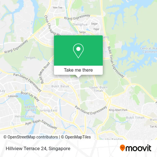 Hillview Terrace 24 map