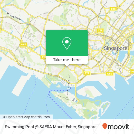 Swimming Pool @ SAFRA Mount Faber地图