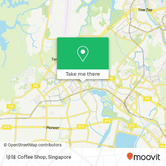 珍味 Coffee Shop map