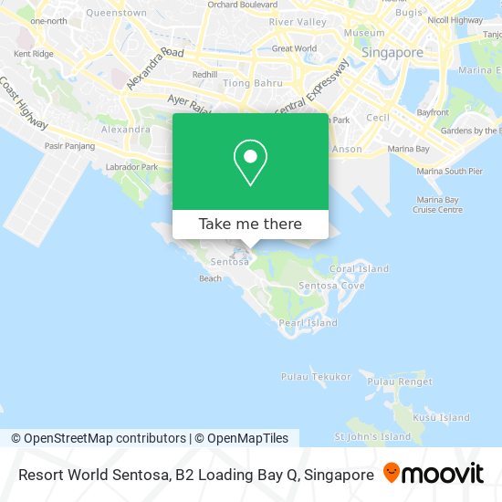 Resort World Sentosa, B2 Loading Bay Q地图