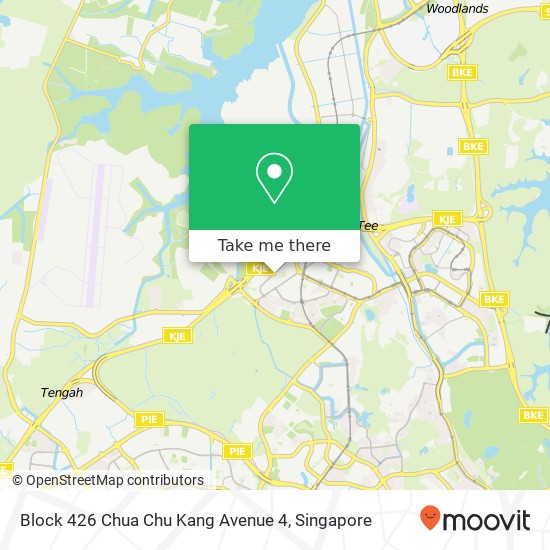 Block 426 Chua Chu Kang Avenue 4 map