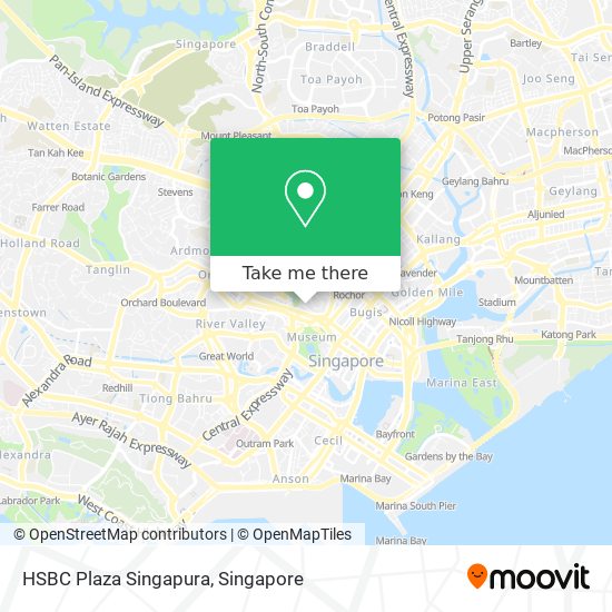 HSBC Plaza Singapura map