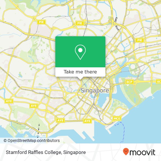 Stamford Raffles College地图