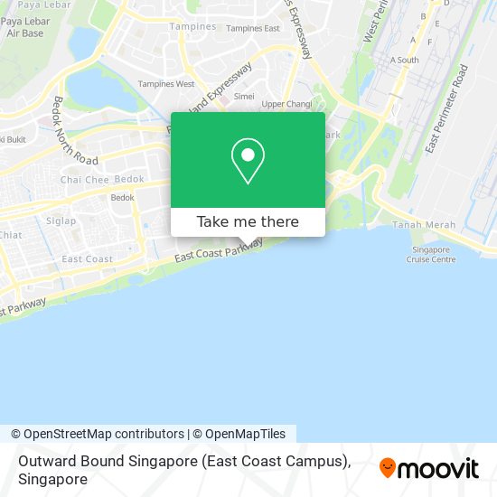Outward Bound Singapore (East Coast Campus) map