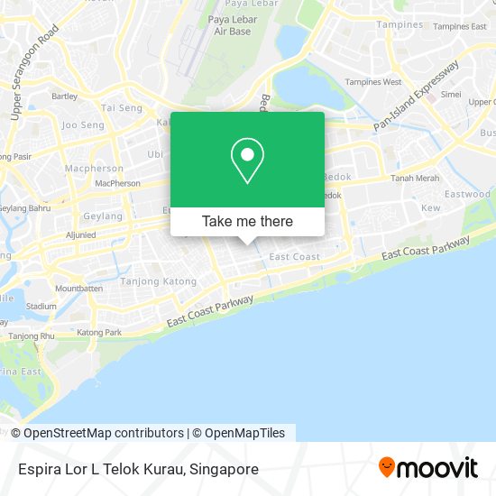 Espira Lor L Telok Kurau地图