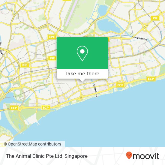 The Animal Clinic Pte Ltd map