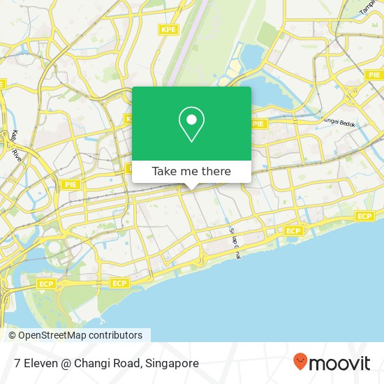 7 Eleven @ Changi Road map