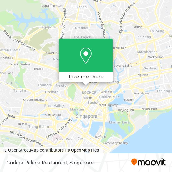 Gurkha Palace Restaurant map