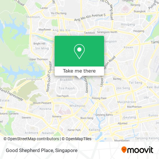 Good Shepherd Place map