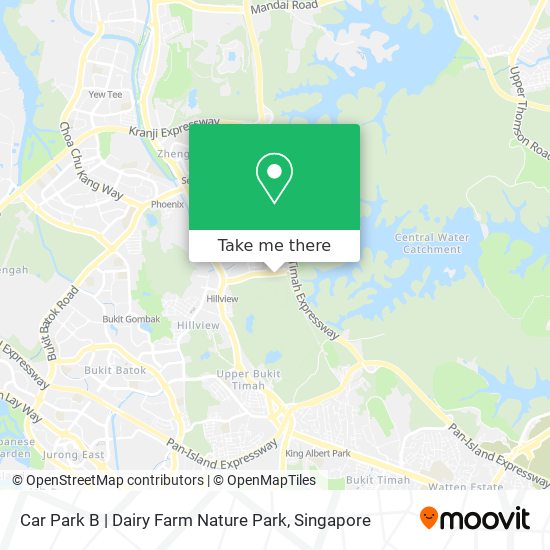 Car Park B | Dairy Farm Nature Park map