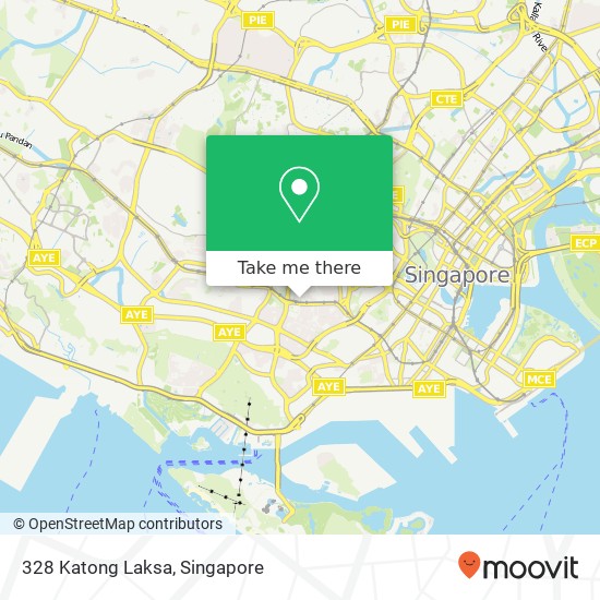 328 Katong Laksa map