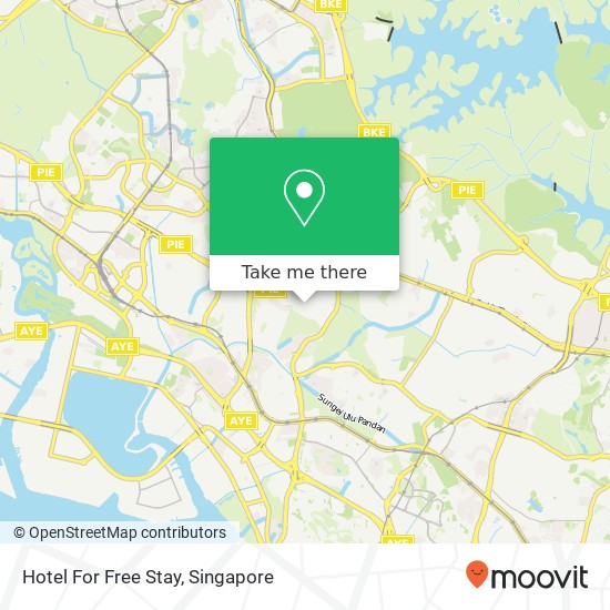 Hotel For Free Stay map