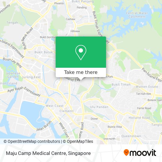 Maju Camp Medical Centre map