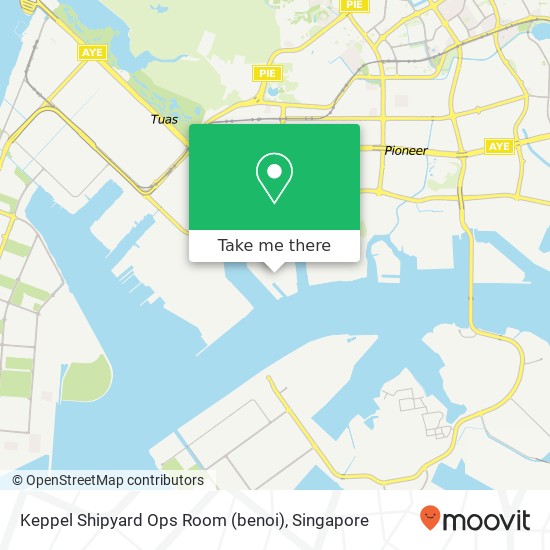 Keppel Shipyard Ops Room (benoi)地图