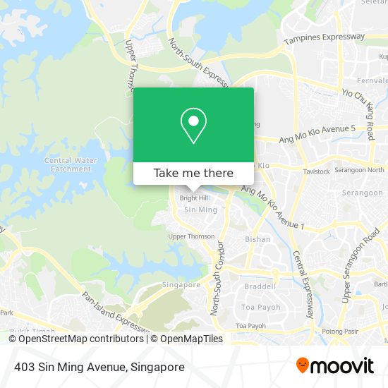 403 Sin Ming Avenue地图