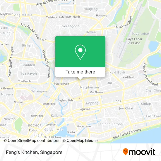 Feng's Kitchen map
