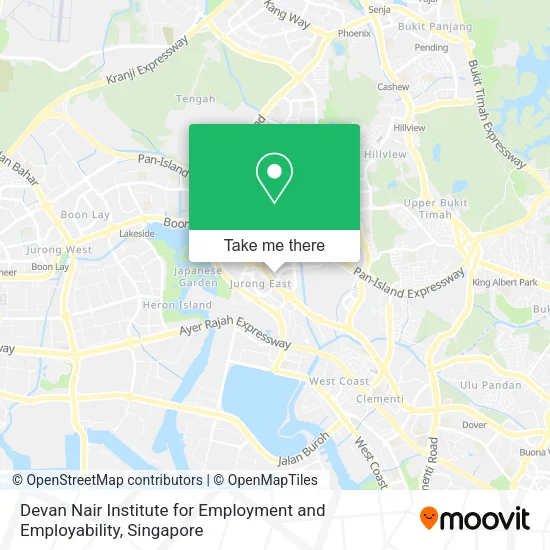 Devan Nair Institute for Employment and Employability地图