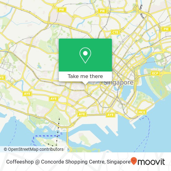 Coffeeshop @ Concorde Shopping Centre map