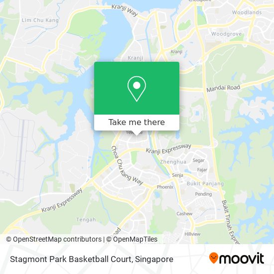 Stagmont Park Basketball Court地图