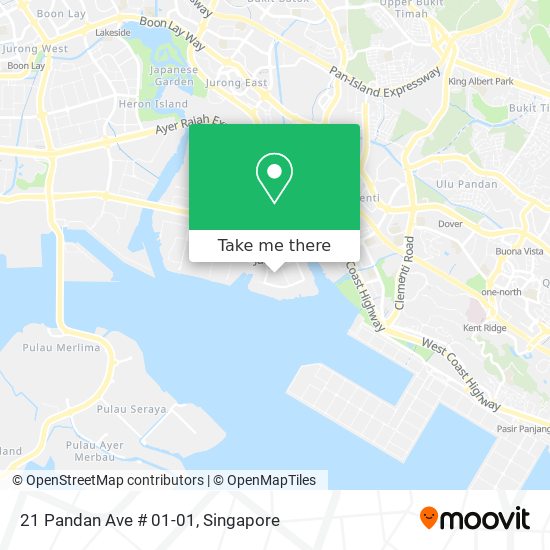 21 Pandan Ave # 01-01 map