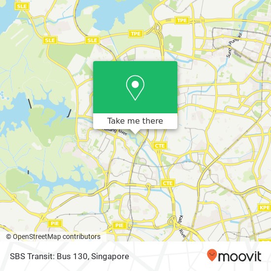 SBS Transit: Bus 130 map