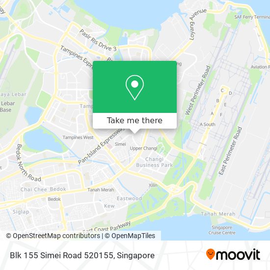 Blk 155 Simei Road 520155 map