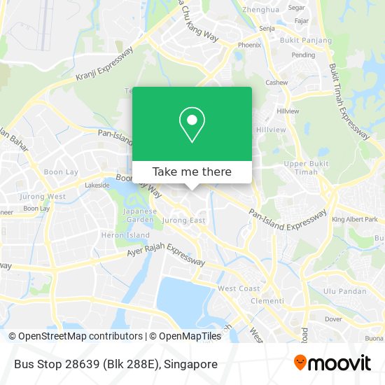 Bus Stop 28639 (Blk 288E)地图