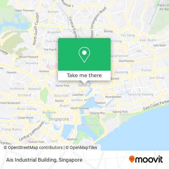Ais Industrial Building map