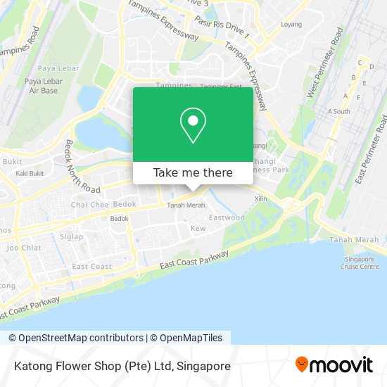Katong Flower Shop (Pte) Ltd map