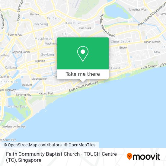 Faith Community Baptist Church - TOUCH Centre (TC)地图