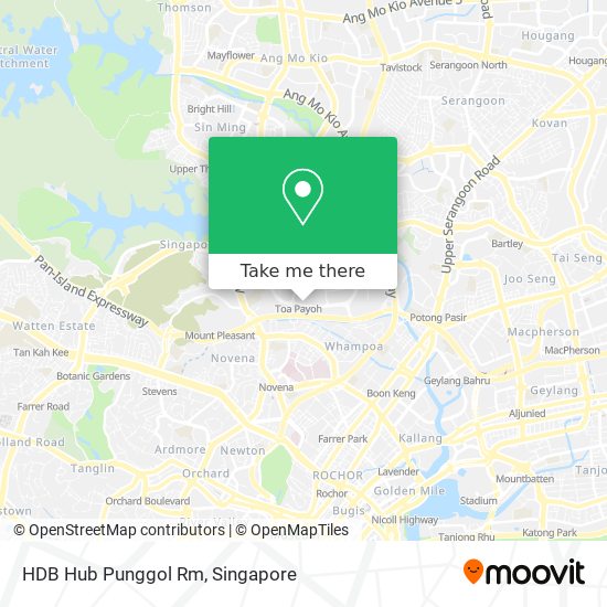 HDB Hub Punggol Rm地图