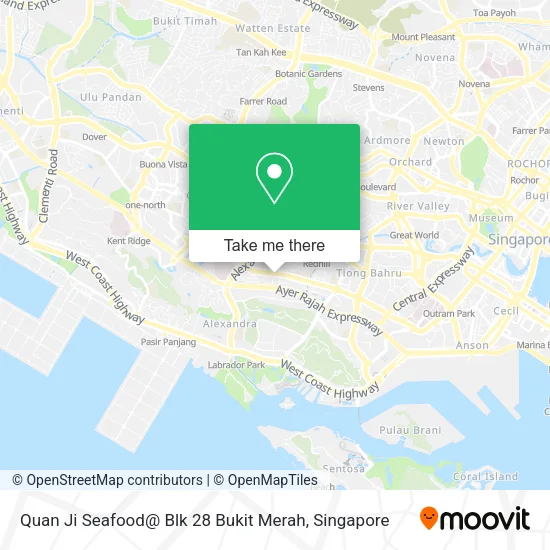 Quan Ji Seafood@ Blk 28 Bukit Merah map