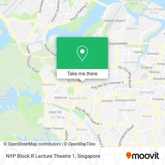NYP Block R Lecture Theatre 1地图