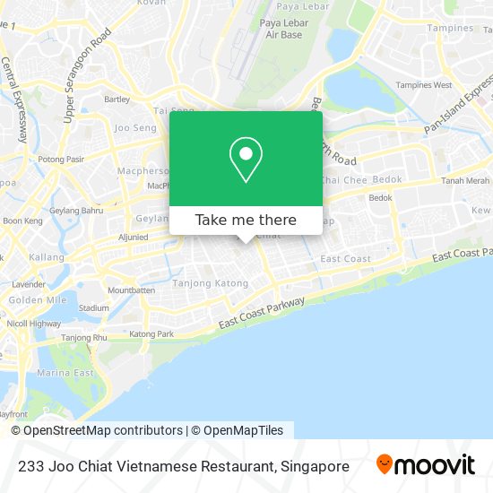 233 Joo Chiat Vietnamese Restaurant地图