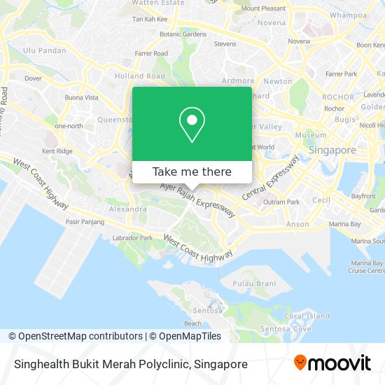 Singhealth Bukit Merah Polyclinic地图