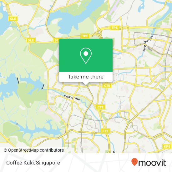 Coffee Kaki map