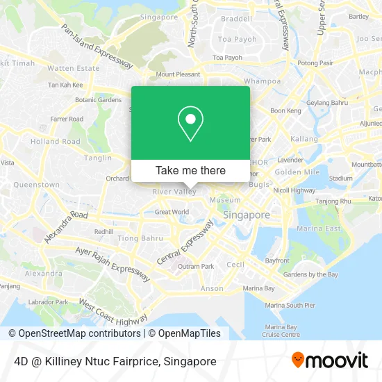 4D @ Killiney Ntuc Fairprice map