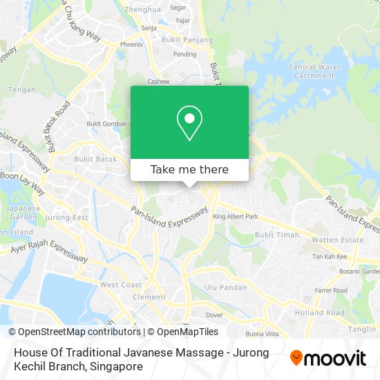 House Of Traditional Javanese Massage - Jurong Kechil Branch map