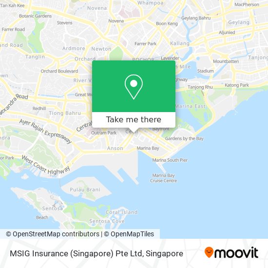 MSIG Insurance (Singapore) Pte Ltd map