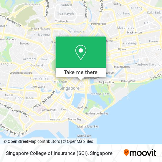 Singapore College of Insurance (SCI)地图