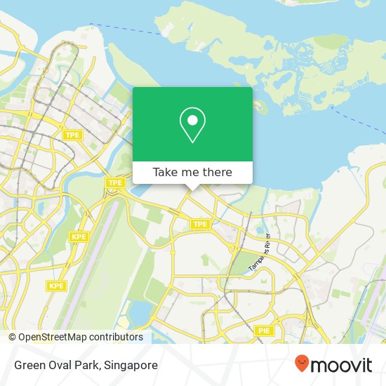 Green Oval Park地图